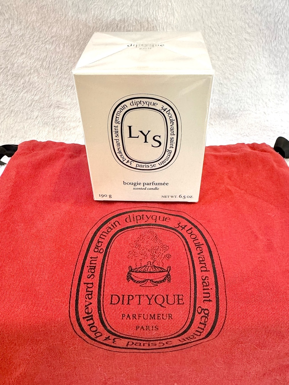 NWT Diptyque Paris Lys (Lily) Classic Candle 6.5 OZ